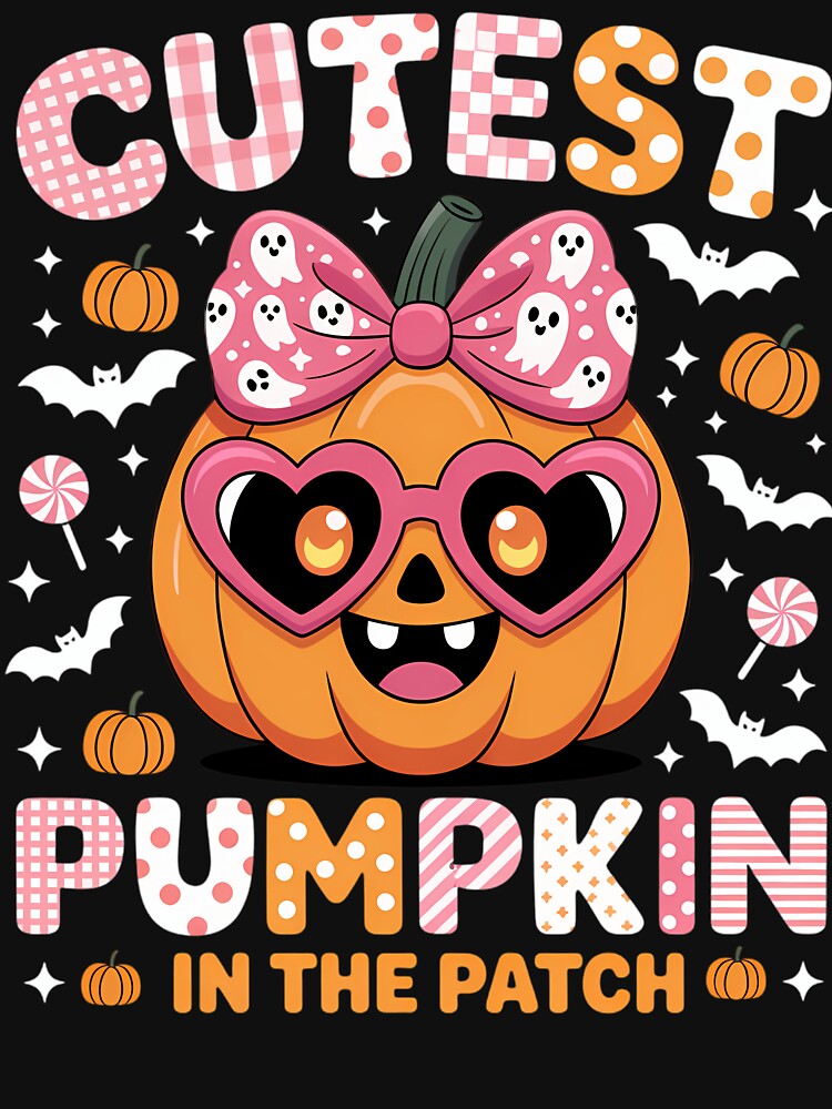 Coquette Cutest Pumpkin In The Patch Halloween Costume Girl by LeeEvans222