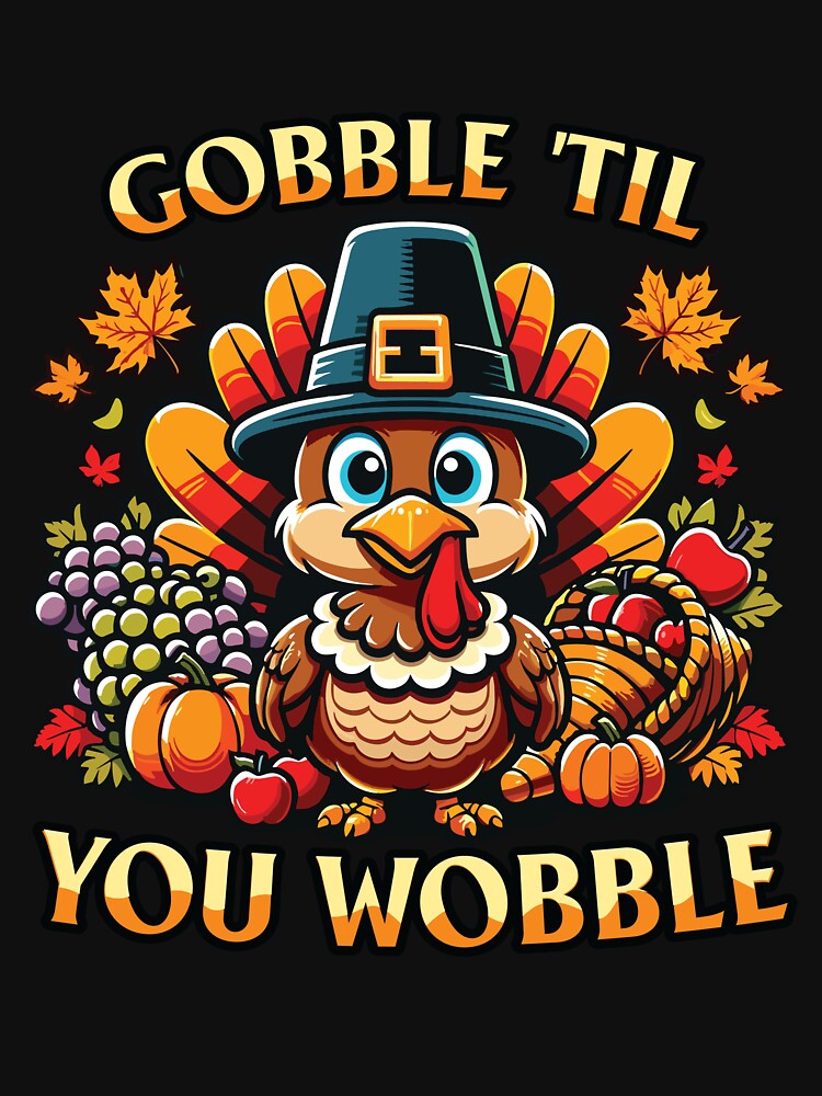 Gobble til you wobble Design by Dantelius