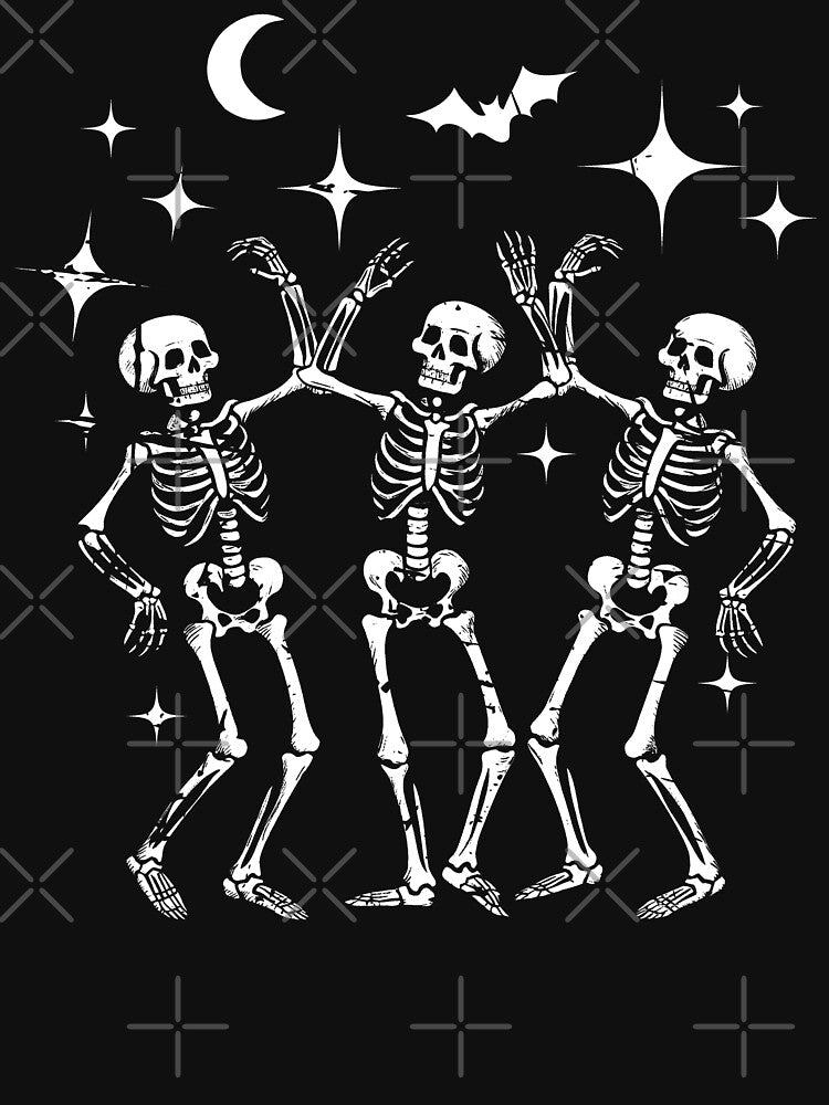 Skeletons Dancing by Beezi Graphix