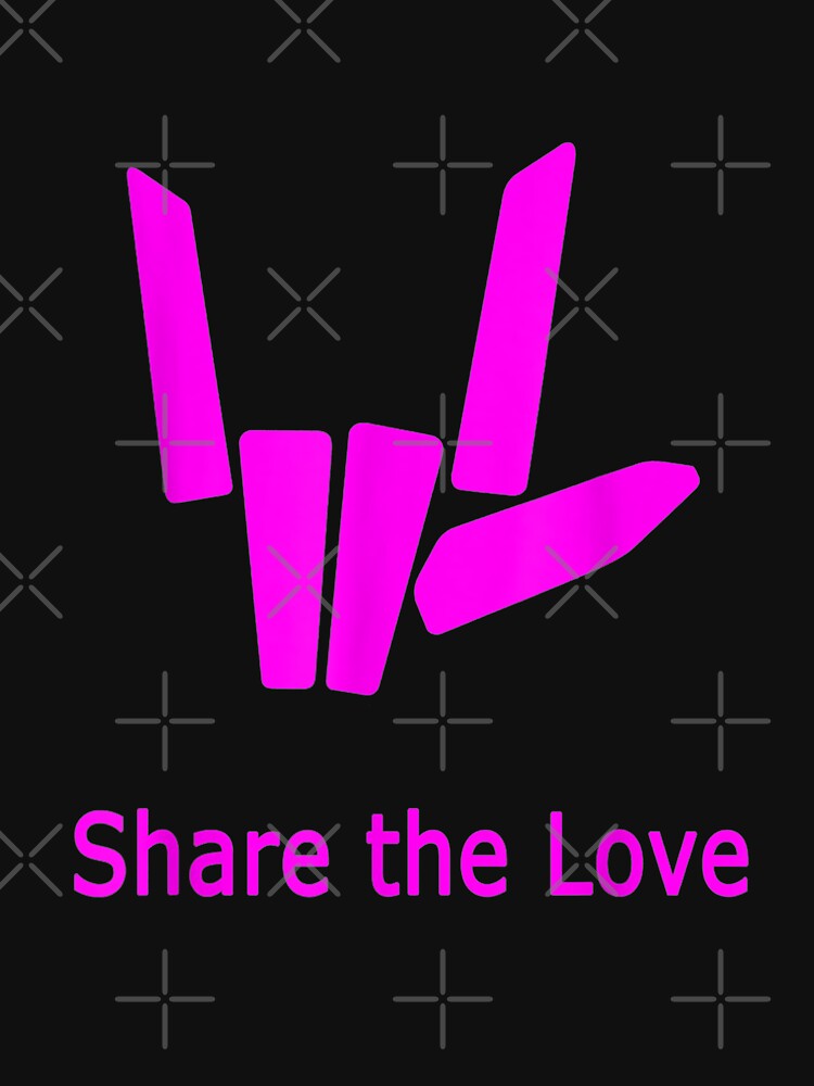 Share the Love Merch for Kids and Youth by ChaghaganKhoga