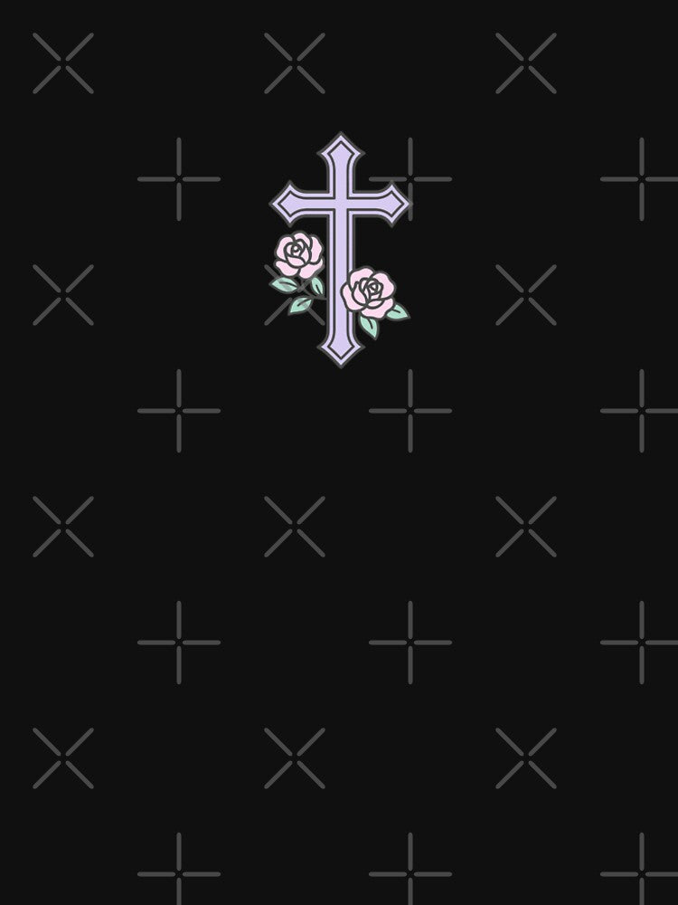 Cross n roses by Alpacaluvschu