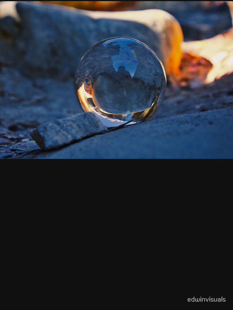 Gray Rock On A Crystal Ball by edwinvisuals