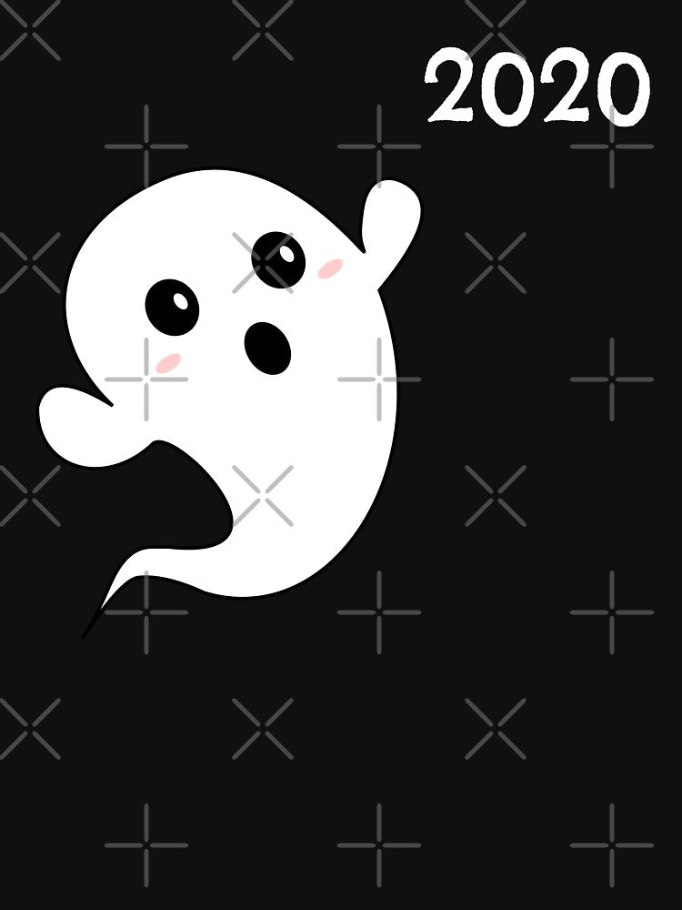 Little ghost scared of halloween 2020 by Asraeyla