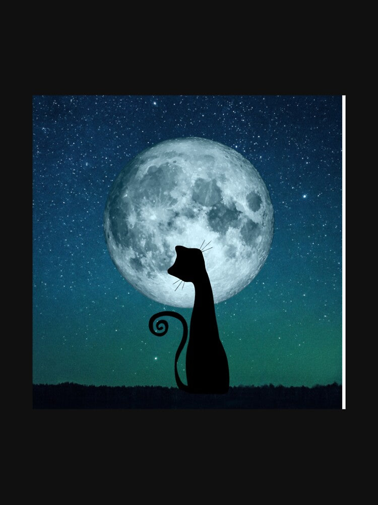 Moon Cat by CheekyKitty
