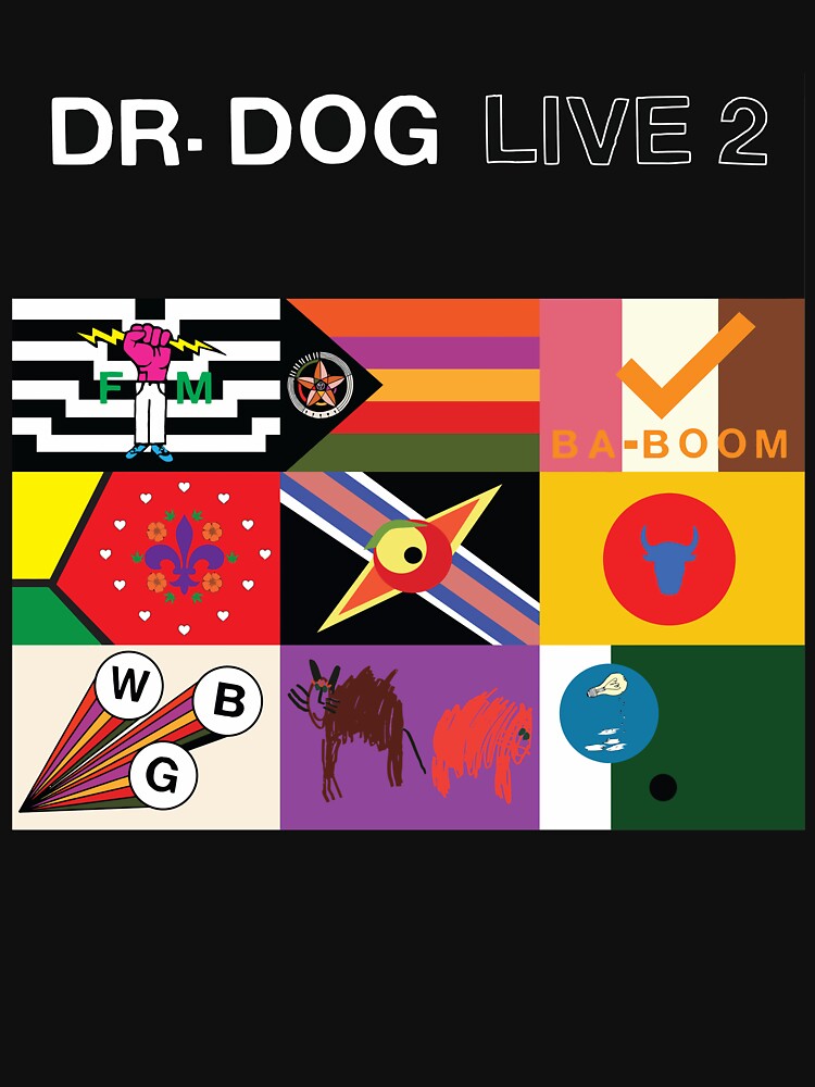 Dr.Dog Live for Men Women by Stickytudes