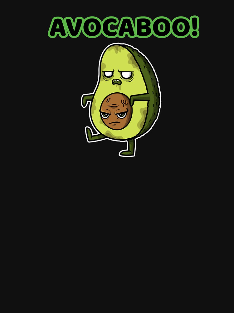 Spooky avocado - Funny Halloween by Hoetoons