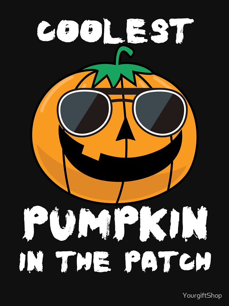Coolest Pumpkin In The Patch Halloween Boys Girls Men Women Gift by YourgiftShop