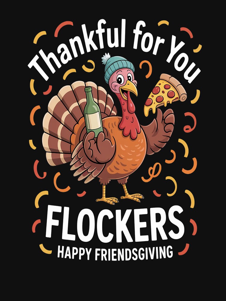 Friendsgiving Shirt Women Turkey Men Friendsgiving by VladoZork