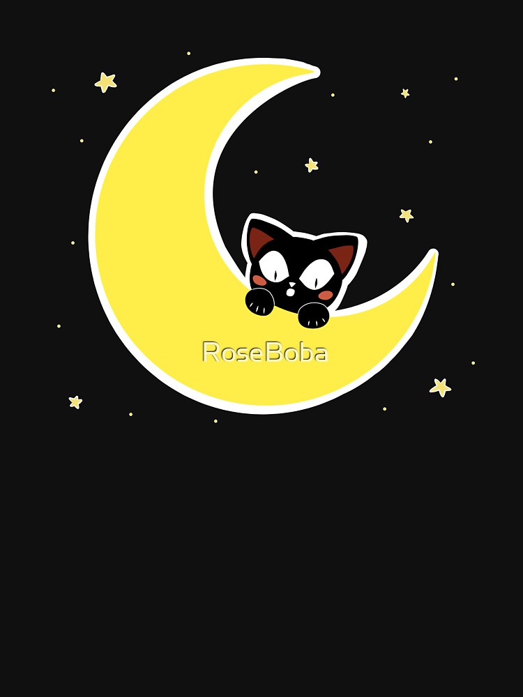 Moon Cat by RoseBoba