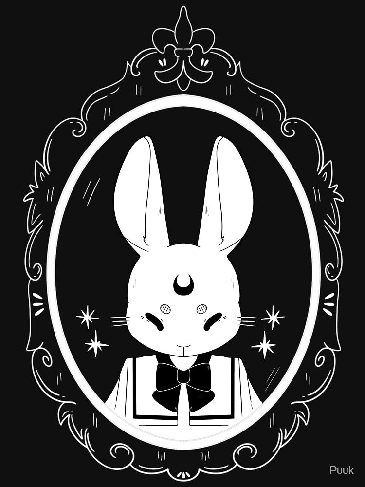 mirror Moon child bunny by Puuk