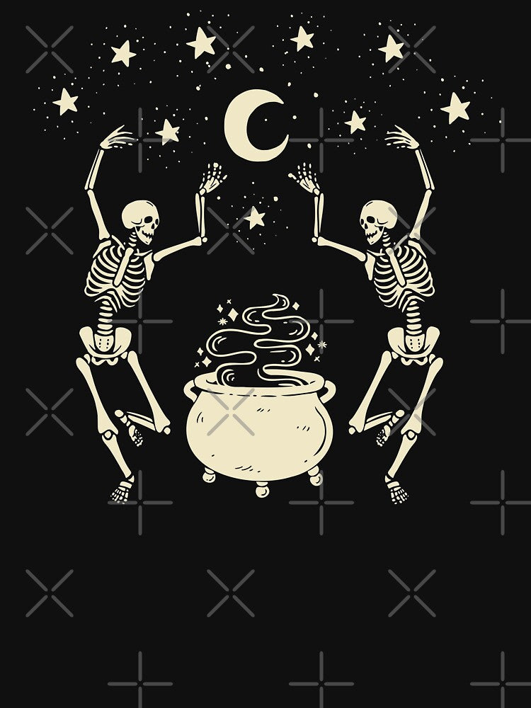 Mystical Dancing Skeletons by Everythingafter