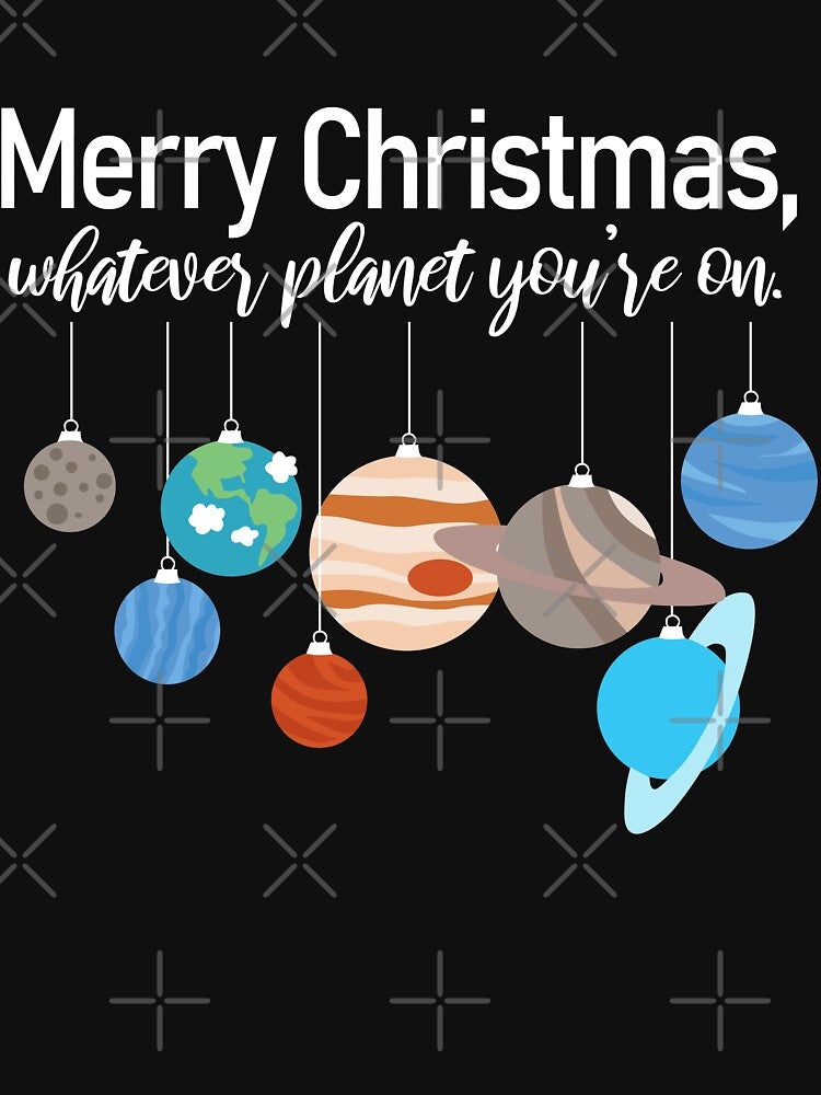 Merry Christmas, Whatever Planet You're On by LouiseFranksArt