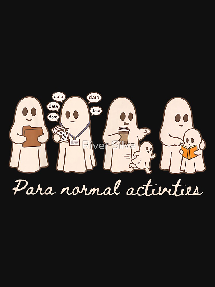 para Normal Activities SPED Teachers Ghost Fall Halloween by River Silva
