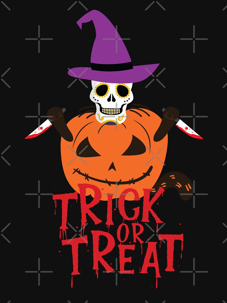 Treak of treat horror artwork by Le Huy