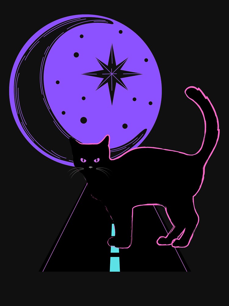 stray cat at night by SpicyCherrys