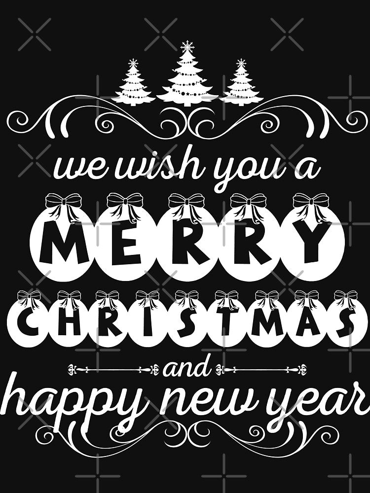 Wish You A Merry Christmas And Happy New Year by URBANBOX