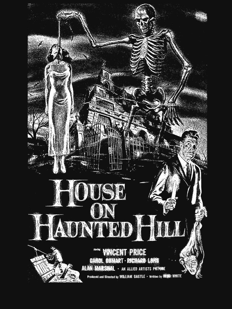 House On Haunted Hill Vintage by KeithRPagan