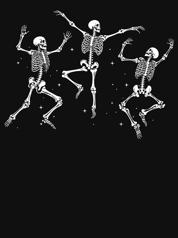 Dancing Skeleton 90s Vintage Style by milomatchart