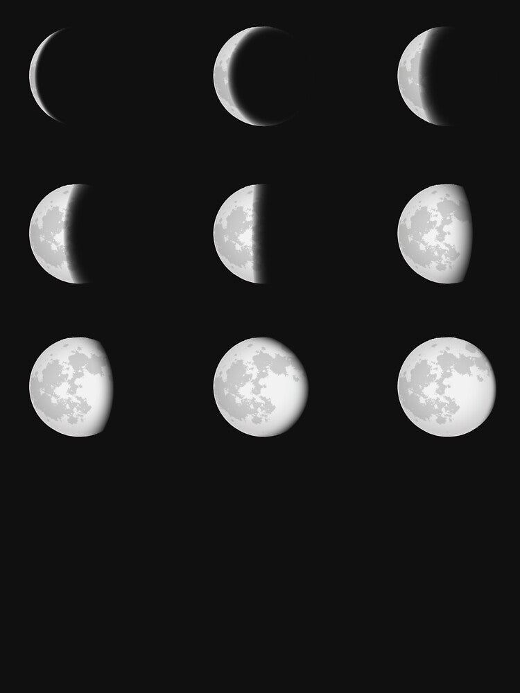 Phases of the Moon | From New Moon to Full Moon by TurtleDojo