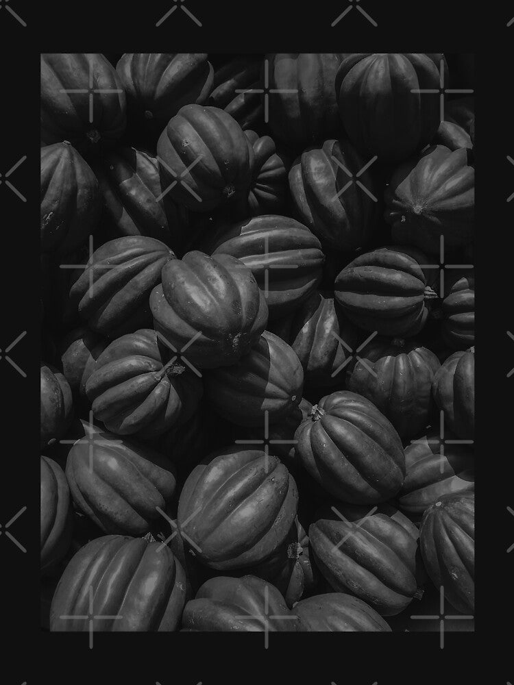 Black Aesthetic Pumpkin Patch by irideae
