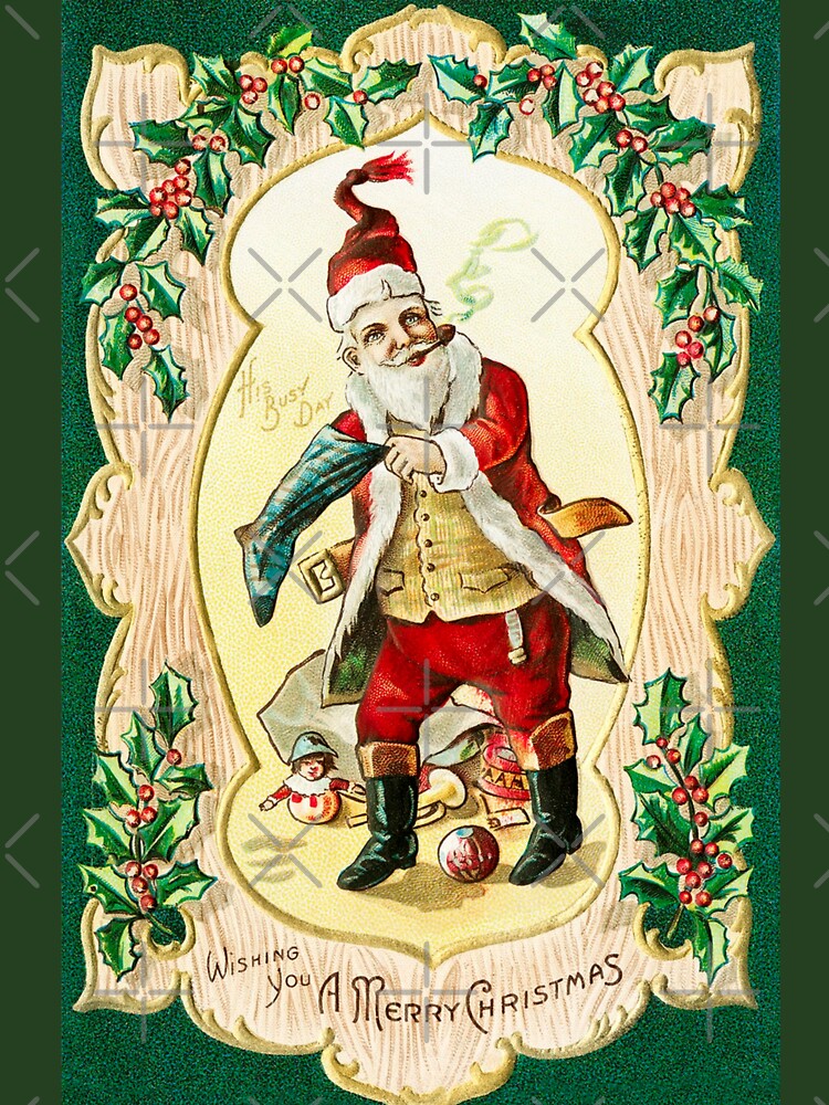 Wishing you a Merry Christmas (ca.1910) Vintage Retro Antique Xmas by IMPHives