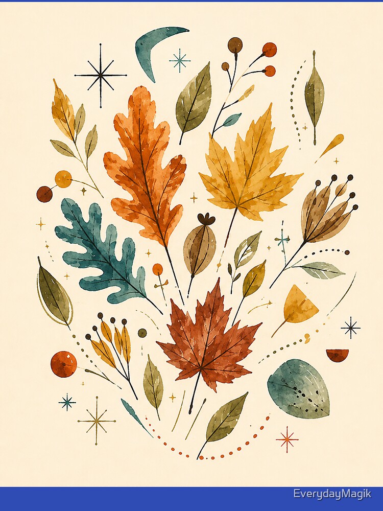 Spice Garden: Leaf Collage by EverydayMagik