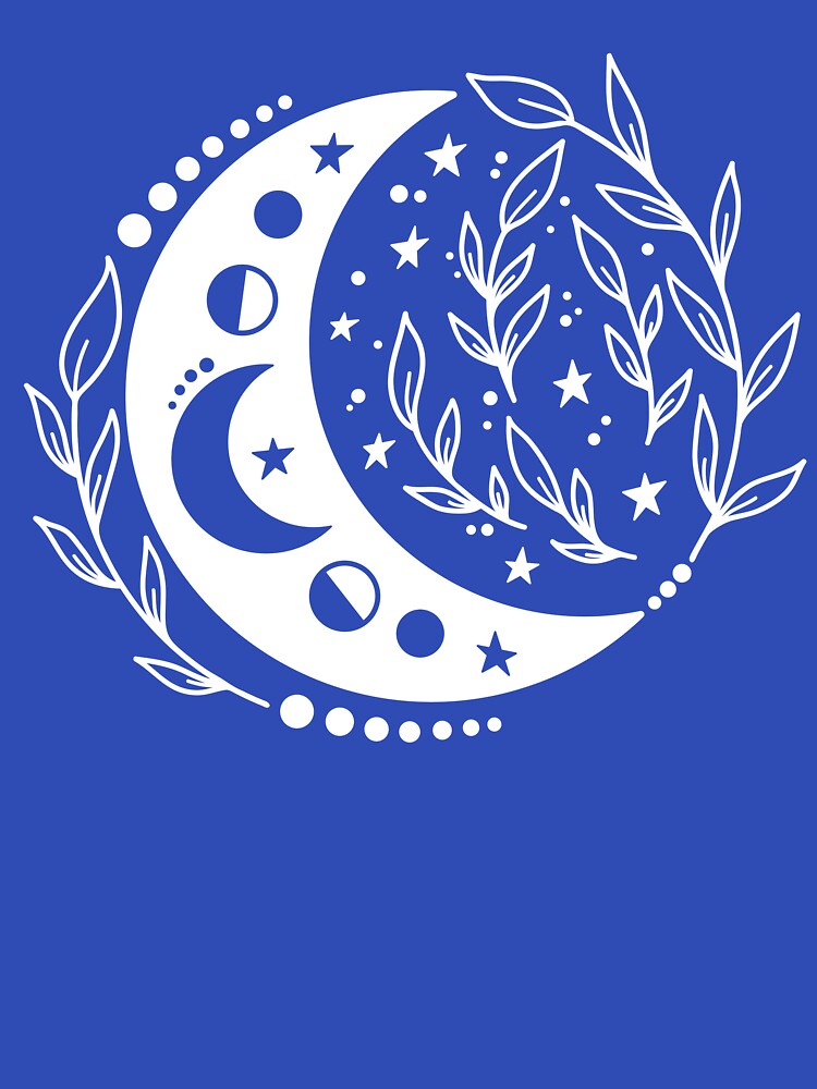Moon Circle Branches by storyboxdesigns
