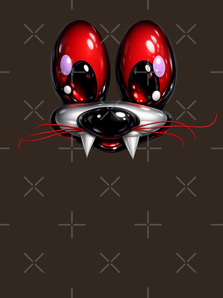 Dark Cute Monster Face by NB-Artmagic