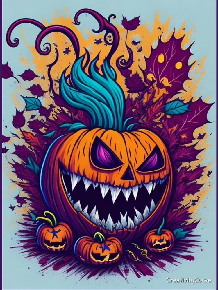 Halloween Pumpkin Design by CreativityCurve
