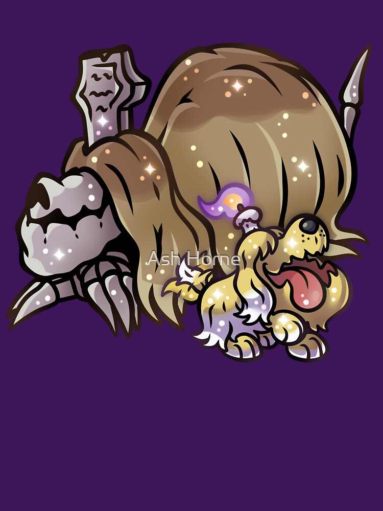 Shiny Hound Stone & Grieve Briard by Ash Horne