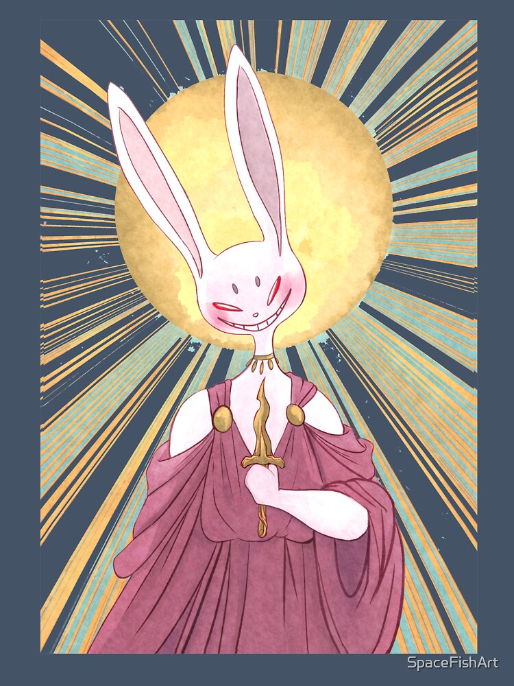 Bunny priestess by SpaceFishArt