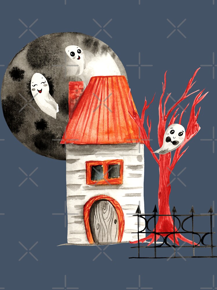 Haunted house that haunted by bunch of nice ghosts by pinkyfish1010