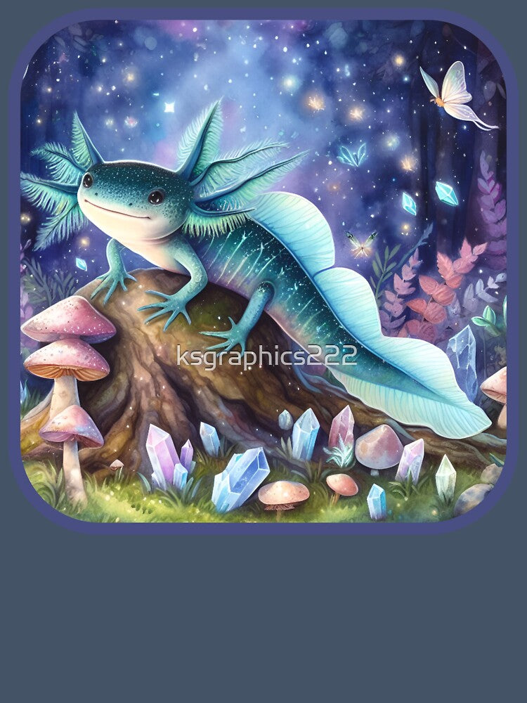 Axolotl Art #16 | Axolotl Lovers by ksgraphics222