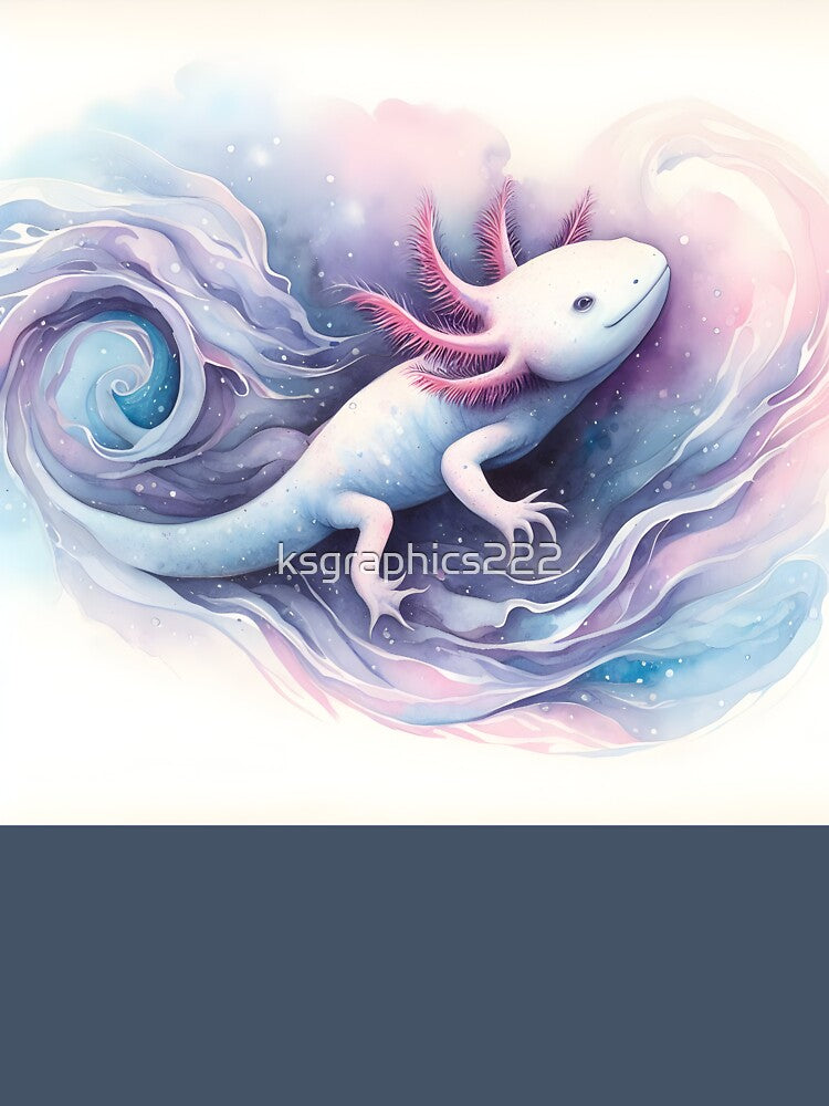 Axolotl Art #5 | Axolotl Lovers by ksgraphics222