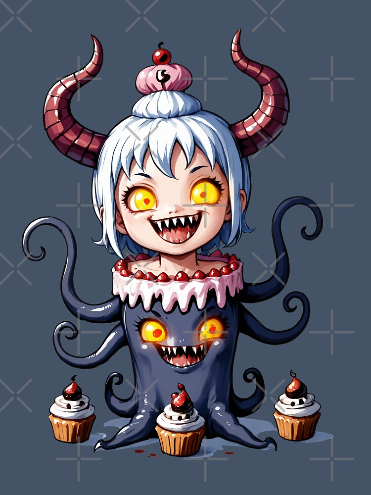 Creepy Cute Eldritch Baking Monster Art by Arcane  Adorable