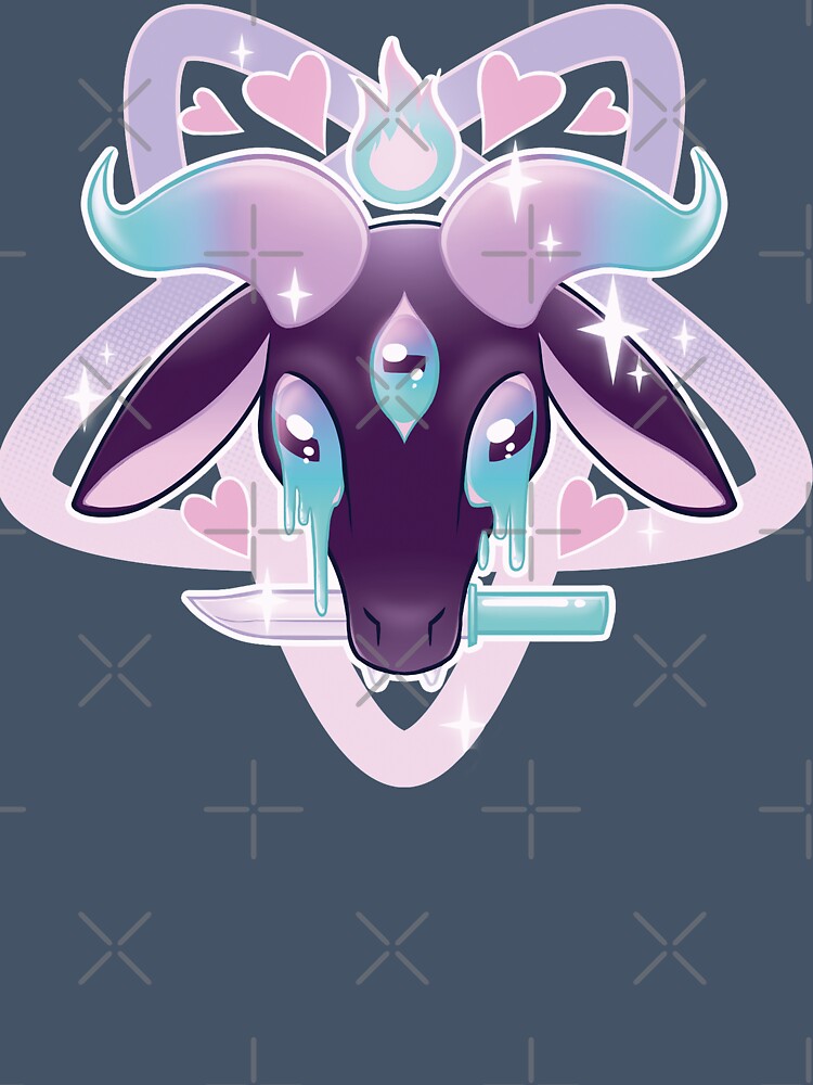 Pastel Baphomet by Kitty4President