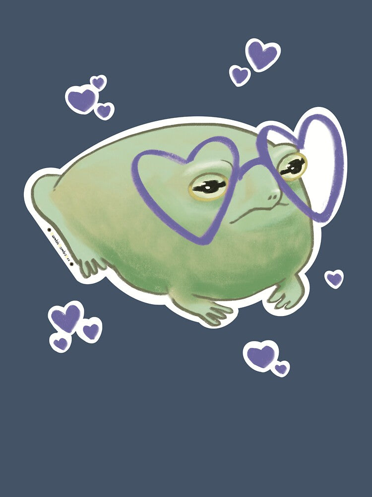 Love at first sight frog by BumbleBomboBee