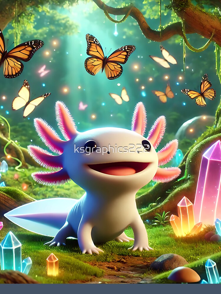 Axolotl Art #162 | Axolotl Lovers by ksgraphics222