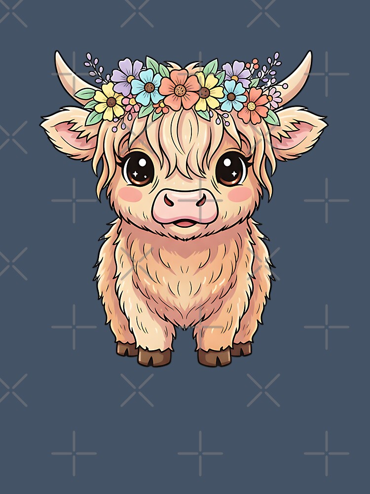 Highland cow full of cuteness by Metaverse8
