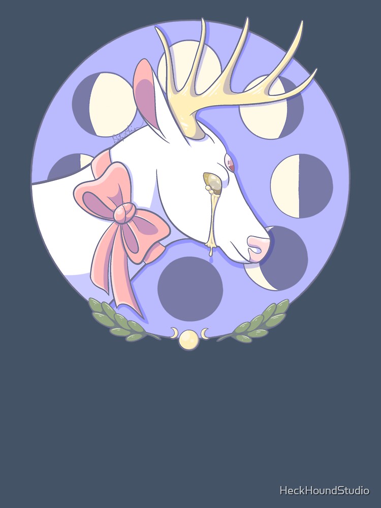 Moon Stag by HeckHoundStudio