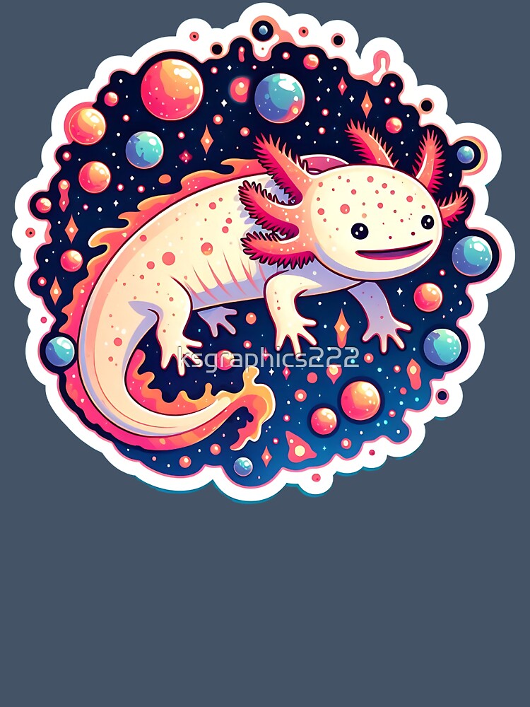 Axolotl Art #155 | Axolotl Lovers by ksgraphics222