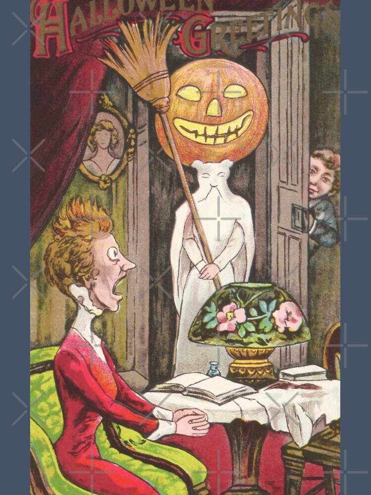 Quirky Vintage Halloween Illustration by Bellathewilde