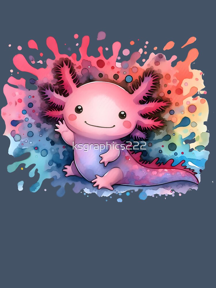 Axolotl Art #104 | Axolotl Lovers by ksgraphics222