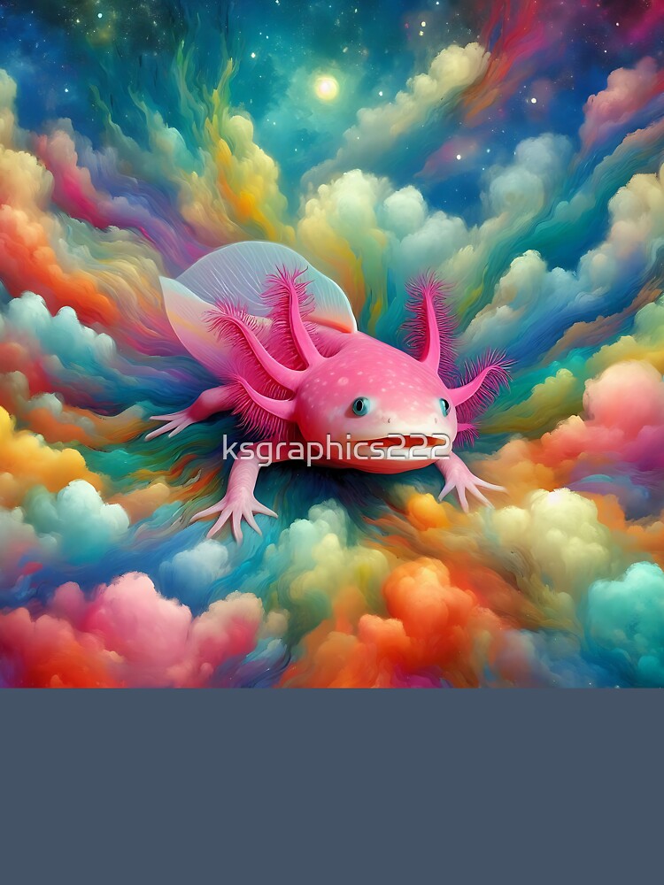 Axolotl Art #140 | Axolotl Lovers by ksgraphics222