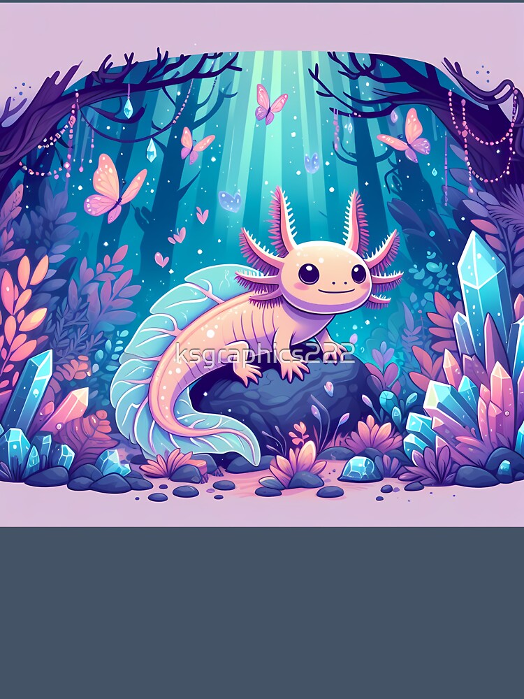 Axolotl Art #79 | Axolotl Lovers by ksgraphics222