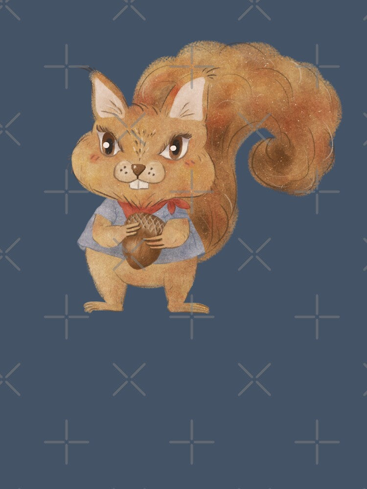 Cute Squirrel by Leafbear Studio