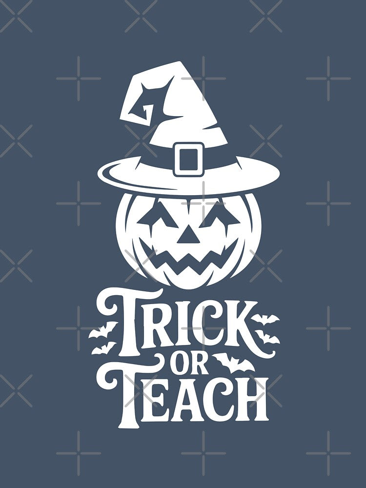 Halloween Teacher Shirt – Funny Halloween Teacher Gift |Trick or teach by Tsign Sutdio