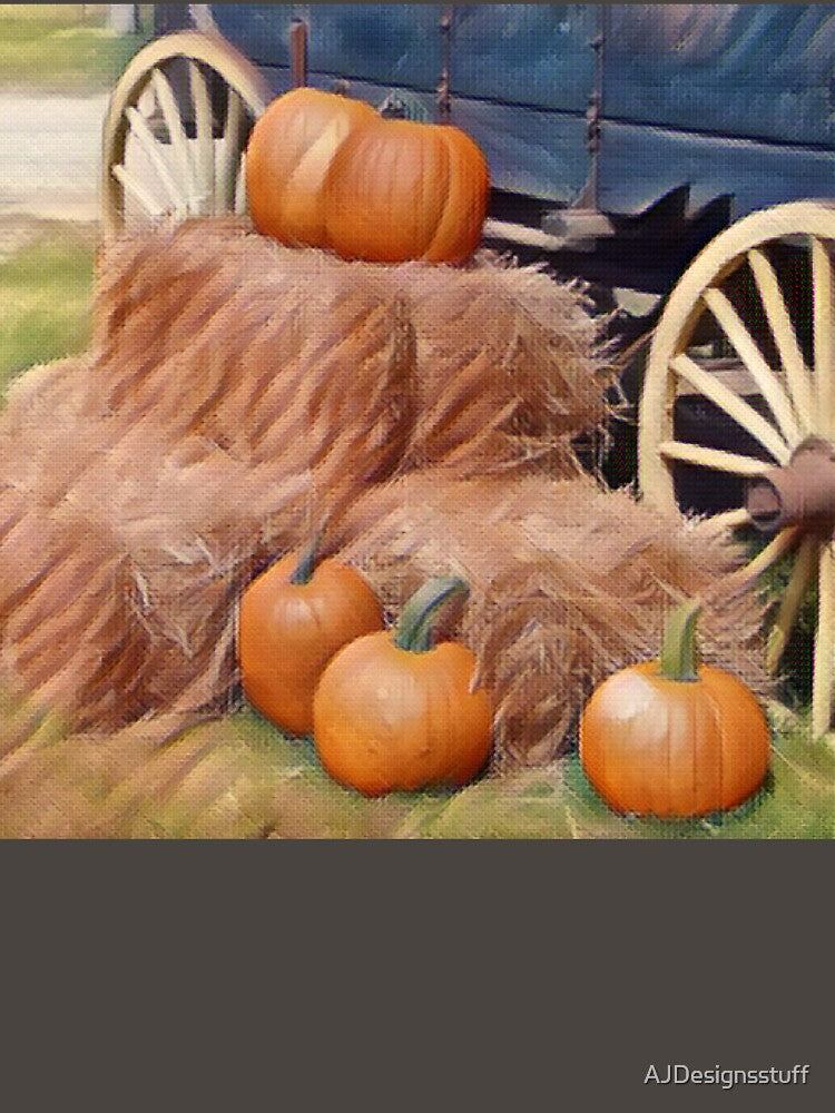 Hayride and Pumpkins by AJDesignsstuff