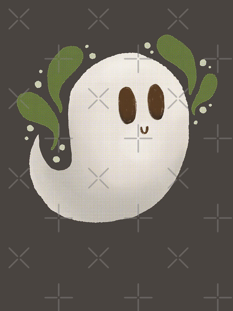 Lime Ghostie Cute Halloween Art by ghostieking
