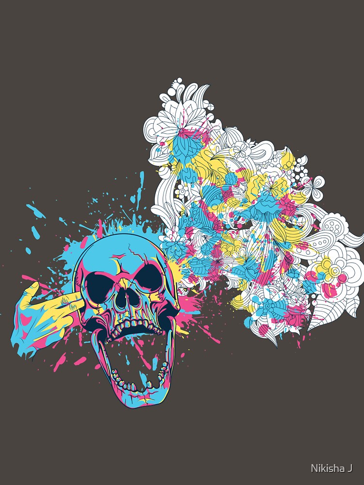 Designer Skull by Nikisha J
